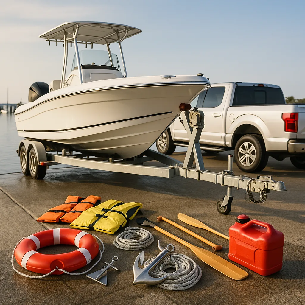 Boat Gear, Trailer, and Towing Services